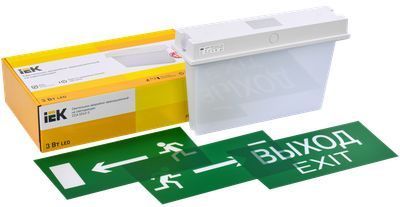 IEK ССА 5043-3 362х90х214  IP65 3ч, 24м,Постоян./комбинированное действие 