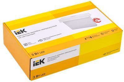 IEK ССА 5043-3 362х90х214  IP65 3ч, 24м,Постоян./комбинированное действие 