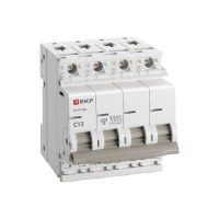 Выключатель автоматический модульный 4п C 13А 6кА ВА 47-63N PROxima EKF M636413C