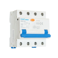 Выключатель автоматический дифференциального тока 4п (3P+N) C 13А 30мА тип AC 6кА NB310L/3N (R) CHIN