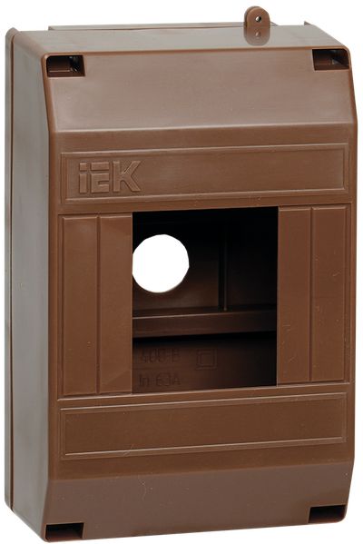 Бокс КМПн-01/4 IP20  для 4-х авт.выкл. наружн. уст. Дуб IEK MKP31-N-04-30-135-D