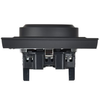 BRITE Розетка 2-местная с заземлением без защитных шторок 16А в сборе РС12-3-БрГ графит IEK