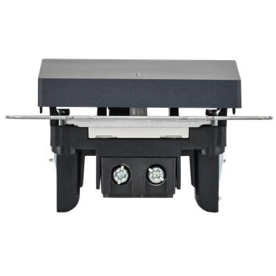 BRITE Выключатель 1-клавишный с индикацией 10А ВС10-1-1-БрМ маренго IEK