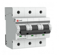 Автоматический выключатель ВА 47-125 3P 125А (D) 15кА PROXIMA EKF
