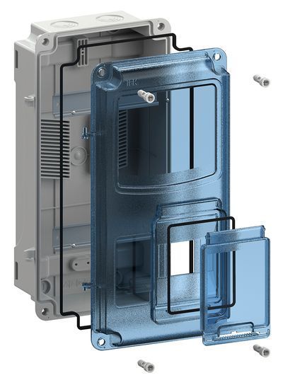 Бокс ЩУРн-П 1/8 IP55 PC IEK