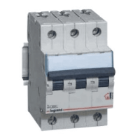 Выкл. автомат.  3П  25А  хар-ка B  6кА/10кА  LGR  TX3  Legrand