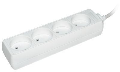 IEK  У4  Удлинитель  4гн.  5м.  без з/к  2х0.75мм2 WYP10-06-04-05-N