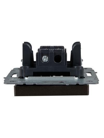 BRITE Выключатель 1-клавишный проходной 10А ВС10-1-6-БрТБ темная бронза IEK