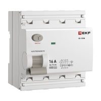 Выключатель дифференциального тока 4п 16А 10мА тип A 6кА ВД-100N электромех. PROxima EKF E1046MA1610