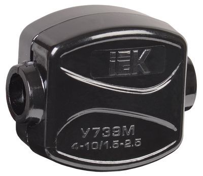 Зажим кабельный ответвительный У-739М (4-10/1,5-2,5мм2) IP20 IEK