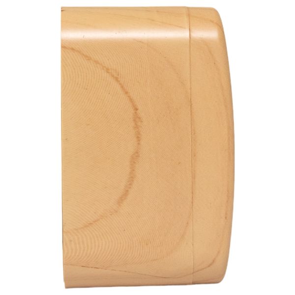 Розетка TV 1-местная ОП Минск 75Ом 5-862МГц светлое дерево EKF