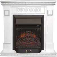 Каминокомплект InterFlame Остин ЕС с Magestic black белый