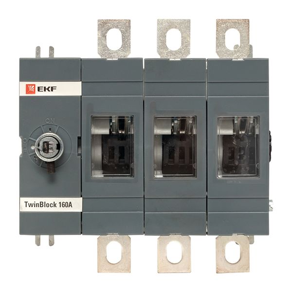 Рубильник 160A 3P без рукоятки управления TwinBlock EKF