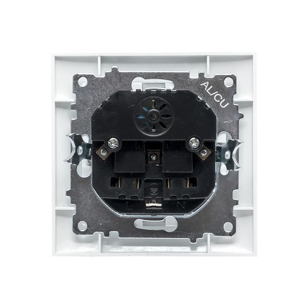 Валенсия розетка 1-местная с/з 16А белая с защ. штор. с 2 USB 2,1А EKF PROxima