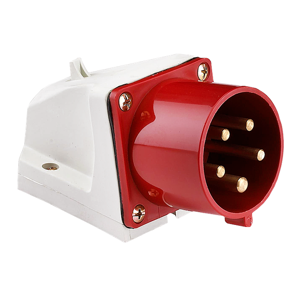 Вилка стационарная 515 3Р+РЕ+N 16А 380В IP44 EKF