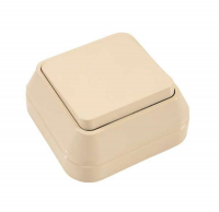 Makel  Менекше Крем Выкл. 1-кл. IP20 ОП 45201