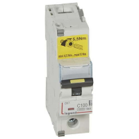 Выкл.автом.  1П100A  хар-ка C  10кА/16кА  LGR  DX3 409141