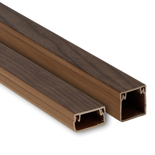 Канал кабельный (12x12) (120 м) темное дерево EKF-Plast