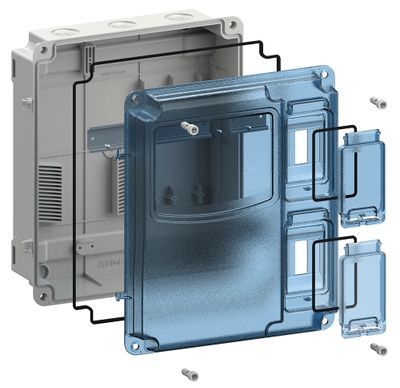 Бокс ЩУРн-П 3/6 IP66 PC IEK