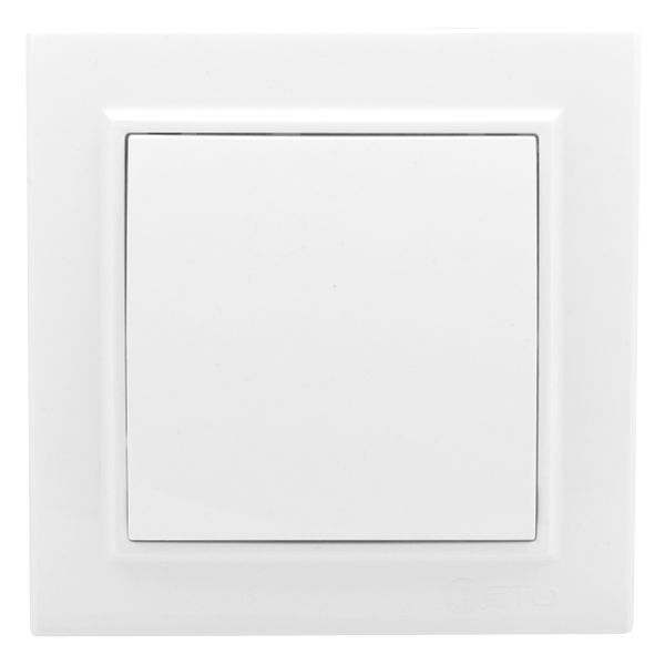 Минск Кнопка нажимная СП, 10А, белый EKF