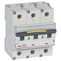 Выкл.автом.  3П 100А  хар-ка C  10кА/16кА  LGR  DX3 409281