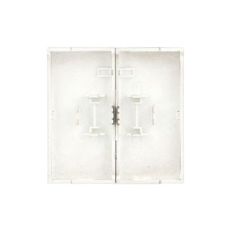 Валенсия лицевая панель выключателя 2-кл. 10А графит EKF