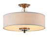 Потолочный светильник NEWPORT 31309/PL black brass