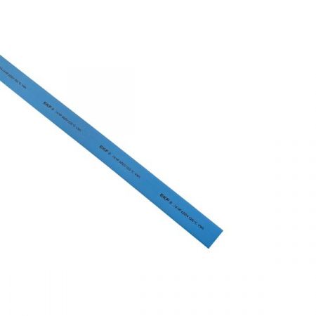 Термоусаживаемая трубка ТУТ нг 6/3 синяя рулон EKF PROxima