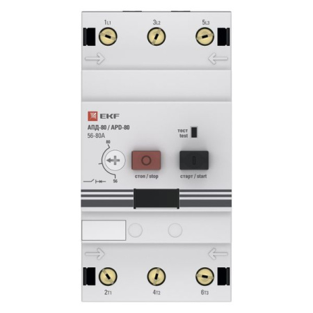 Автомат пуска двигателя   АПД-80 56-80А EKF