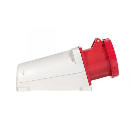 Розетка стационарная наружная 134 3Р+РЕ 63А 380В IP67 EKF