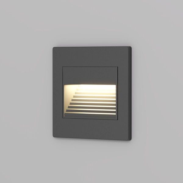 Встраиваемый светодиодный светильник Denkirs Odder DK3050-BK