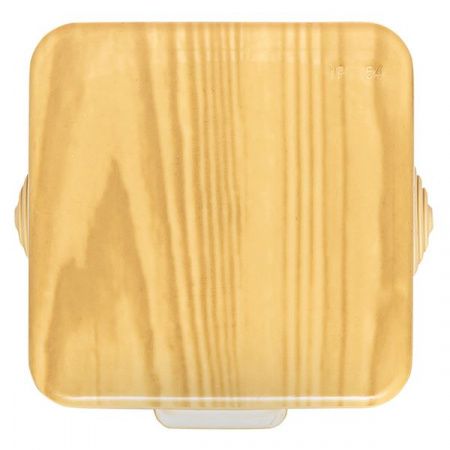 Коробка распределительная КМР-030-036 пылевлагозащитная, 4 мембранных ввода (65x65x50) светлое дерево EKF PROxima