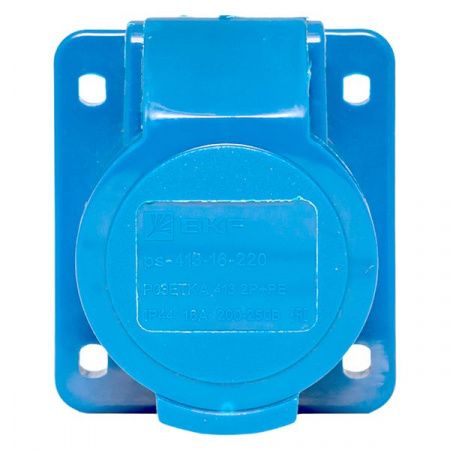 Розетка стационарная внутренняя 413 2Р+РЕ 16А 220В IP44 EKF