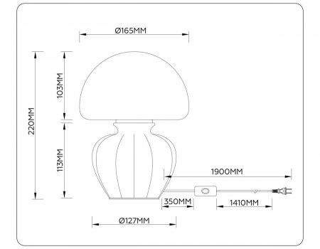 Настольная лампа Ambrella Light HIGH LIGHT LH53249