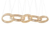 Люстра NEWPORT 8245N/S gold