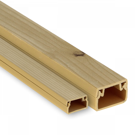 Канал кабельный (16x16) (84 м) светлое дерево EKF-Plast