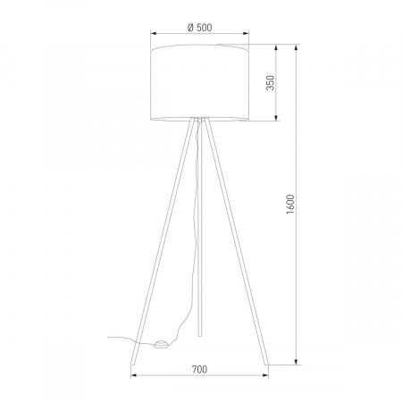 Торшер TK Lighting 16032 Umberto