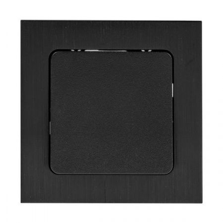 Стокгольм Механизм Выключателя 1-кл. проходного 10А автоматические клеммы черный EKF PROxima