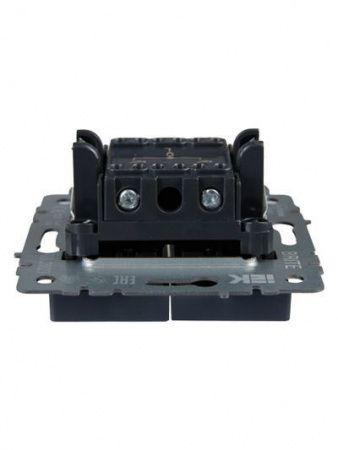 BRITE Выключатель жалюзи 10А ВС10-1-5-БрМ маренго IEK