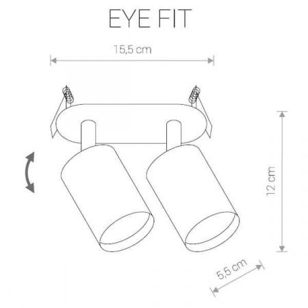 Спот Nowodvorski Eye Fit 9395