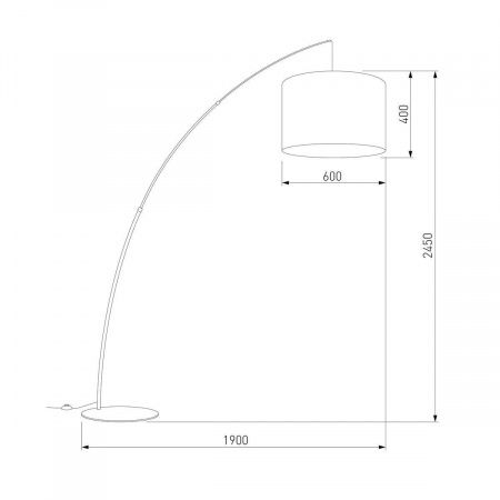 Торшер TK Lighting 5486 Moby Nature