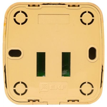 Розетка Phone 1-местная ОП Минск светлое дерево EKF