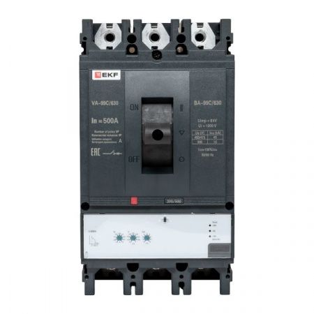 Выключатель автоматический ВА-99C 630/500А 3P 45кА EKF