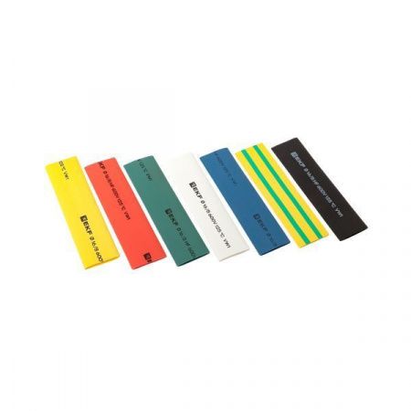 Термоусаживаемая трубка ТУТ нг 16/8 набор:7 цветов по 3шт. 100мм. EKF PROxima