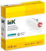 IEK 12Вт  4000К 860Лм 145х32 отв110  круг белый IP20 /LED ДВО 1613