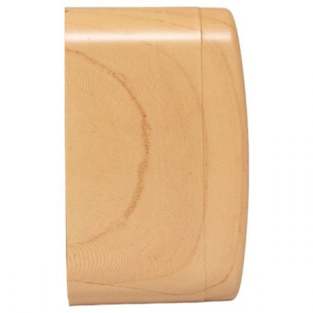 Розетка TV 1-местная ОП Минск 75Ом 5-862МГц светлое дерево EKF