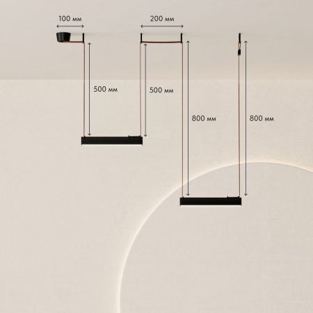 Трековая ременная система Denkirs Belty Set DK55SET23-01-BR