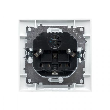 Валенсия розетка 1-местная с/з 16А белая с защ. штор. с 2 USB 2,1А EKF PROxima