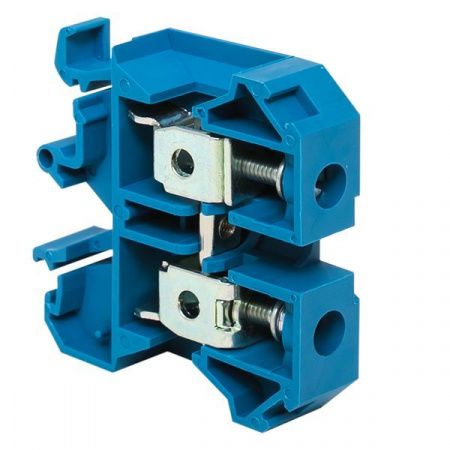 Клемма проходная винтовая JXB 16 мм2 синяя EKF