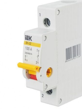 Выкл. нагрузки 1П 100А  IEK  ВН-32